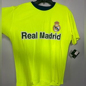 🔥REAL MADRID FC Jersey OFFICIAL ICON SPORTS PRODUCT COLOR VOLT NWT PICK SIZE